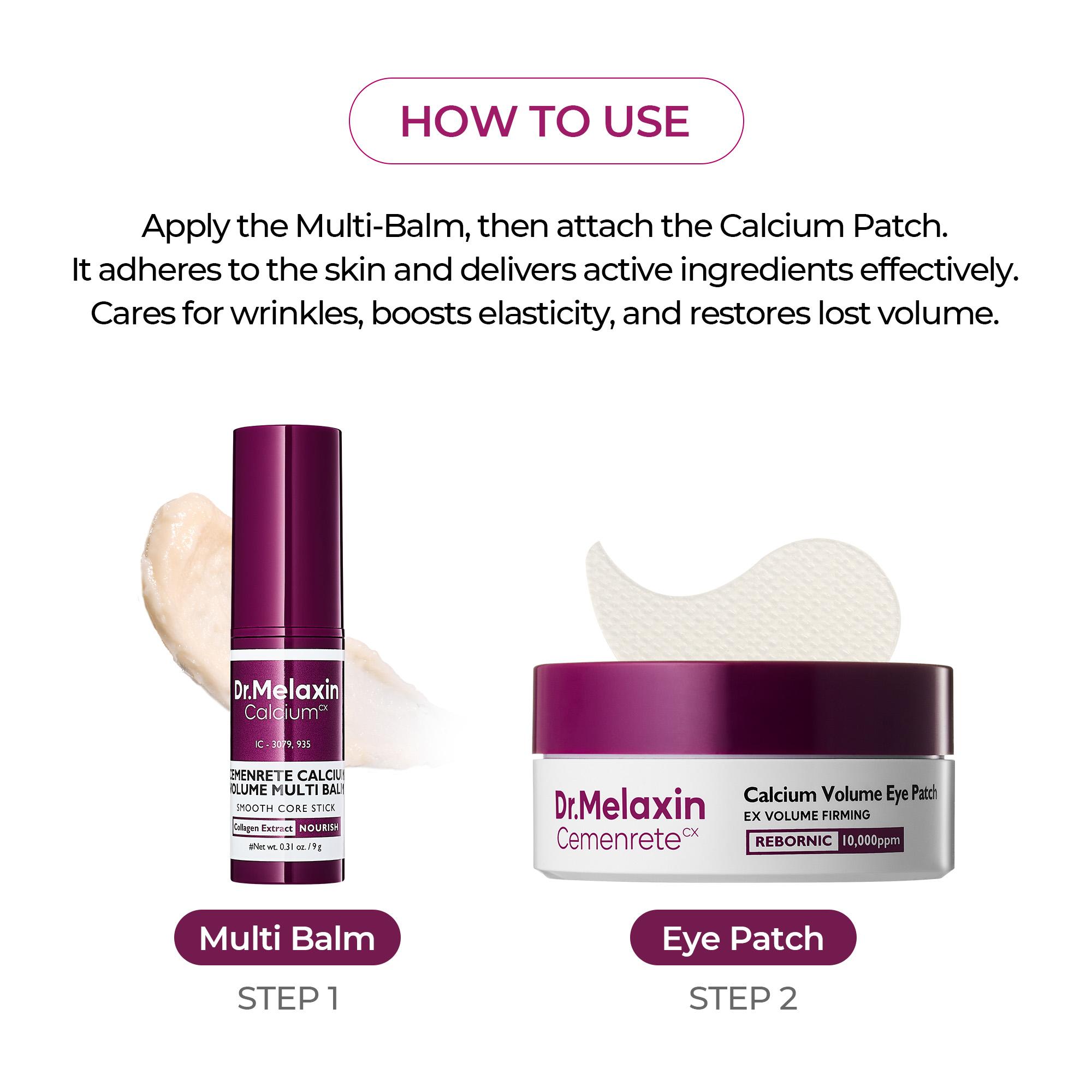 [Dr.Melaxin Official] Gifted Collagen Boost Set Pore Spot Skin Care Calcium Collagen Volume Firming Balm for Enhanced Skin Health routine