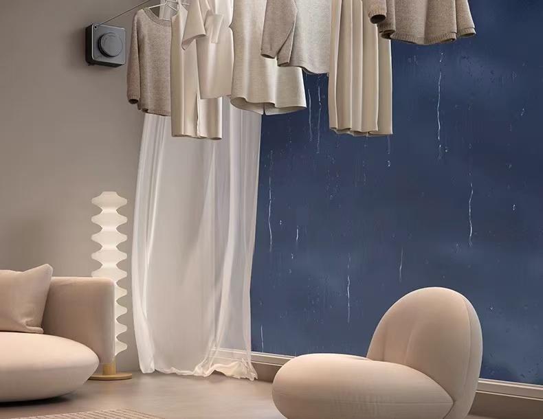 15.1 Ft 40LB Heavy-Duty Retractable Clothes Line - Wall Mounted Indoor and Outdoor Clotheslines - Durable, Space-Saving, and Easy to Install Laundry Line Solution Accessories 15.1 Ft 40LB Heavy-Duty Retractable Clothes Line - Wall Mounted Indoor and Outdoor Clotheslines - Durable, Space-Saving, and Easy to Install Laundry Line Solution Accessories