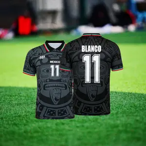 1998 Mexico Soccer National Team Home Nostalgia Soccer Jersey #15 Hernandez #11 Blanco  Classic Breathable Quick Dry Soccer Jersey