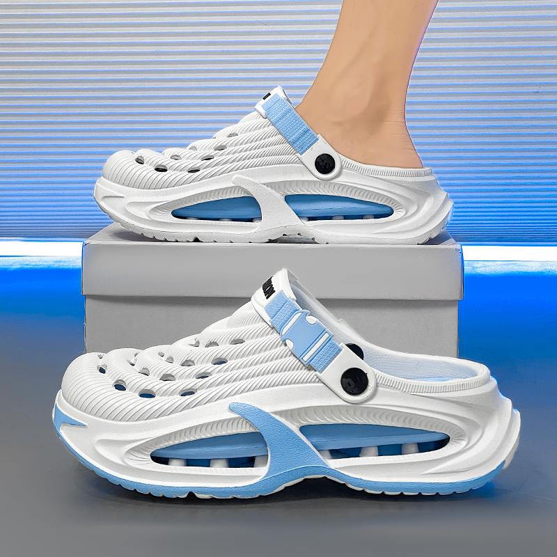 Summer Men's Clogs Outdoor Thick Sole Non-Slip Odor Resistant Durable Quick Drying Soft Beach Sandals Summer Men's Clogs Outdoor Thick Sole Non-Slip Odor Resistant Durable Quick Drying Soft Beach Sandals