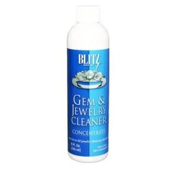 Blitz 653 Concentrated Gem and Jewelry Cleaner, Household Cleaning Solution for Precious Accessories