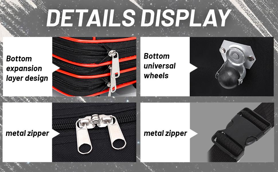 100L Expandable Rolling Duffle Bag with Wheels - Lightweight Foldable Travel Luggage, Large Capacity for Airplane, Moving & Weekend Trips suit case storage