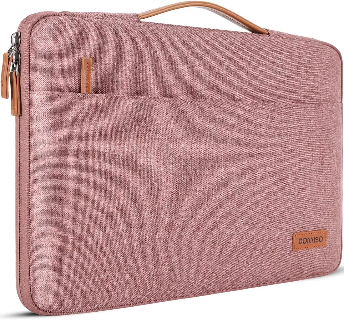 DOMISO Laptop Sleeve with Handle, Water-Resistant Protective Computer Carrying Case Compatible with HP Pavilion, Envy, Lenovo IdeaPad, Acer, ASUS, Dell, Alienware and LG Gram