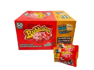 Bubble Gum Strawberry by Bubbaloo