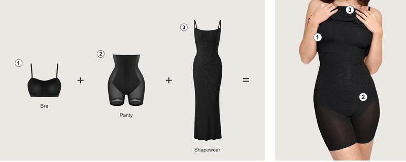 Popilush Seamless Square Neck Sport Jumpsuit  Minimalistic Activewear - Live