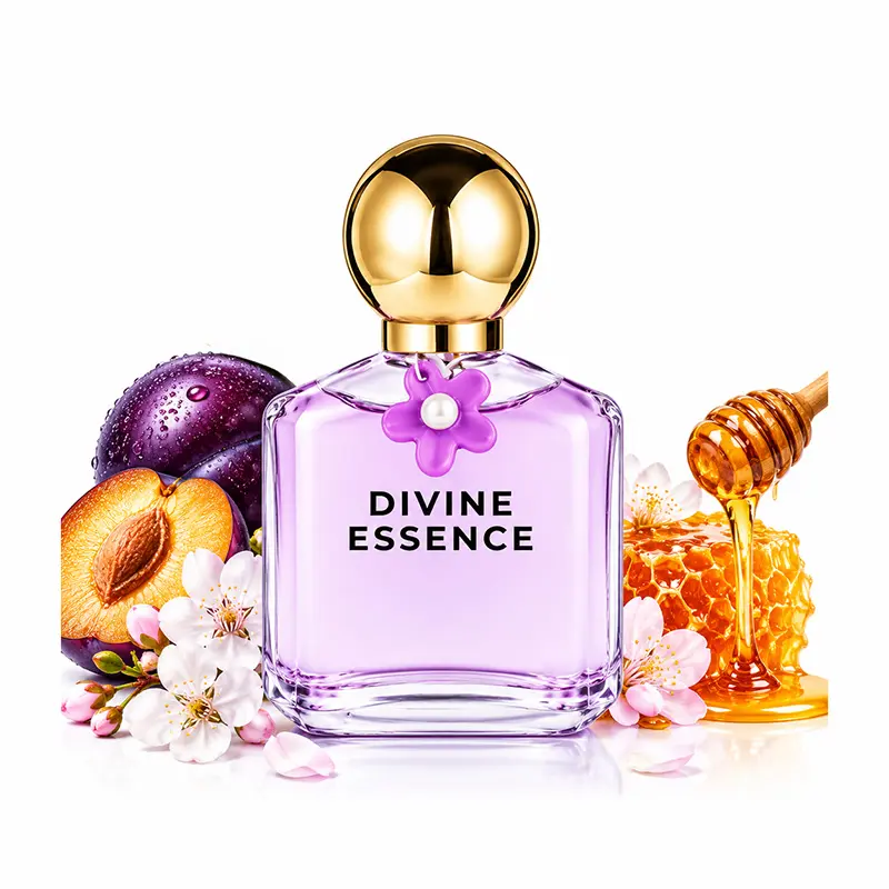3.4 fl oz Women's Eau De Parfuma Spray, Long-Lasting Perfume, With Plum,Rhubarb And Honey Scents, Perfect For Dating, Daily Life, Parties, Gift Giving