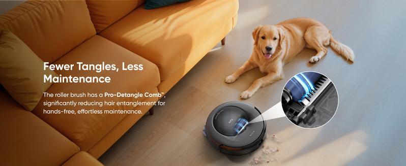 eufy C20 Omni Robot Vacuum, Vacuum-and-Mop-Combo, Self-Emptying, Auto Mop-Washing and Auto-Drying for hands-free cleaning, 3.35-Inch Ultra-Slim Body, 7000 Pa Powerful Suction, All-in-One Station, Eufy