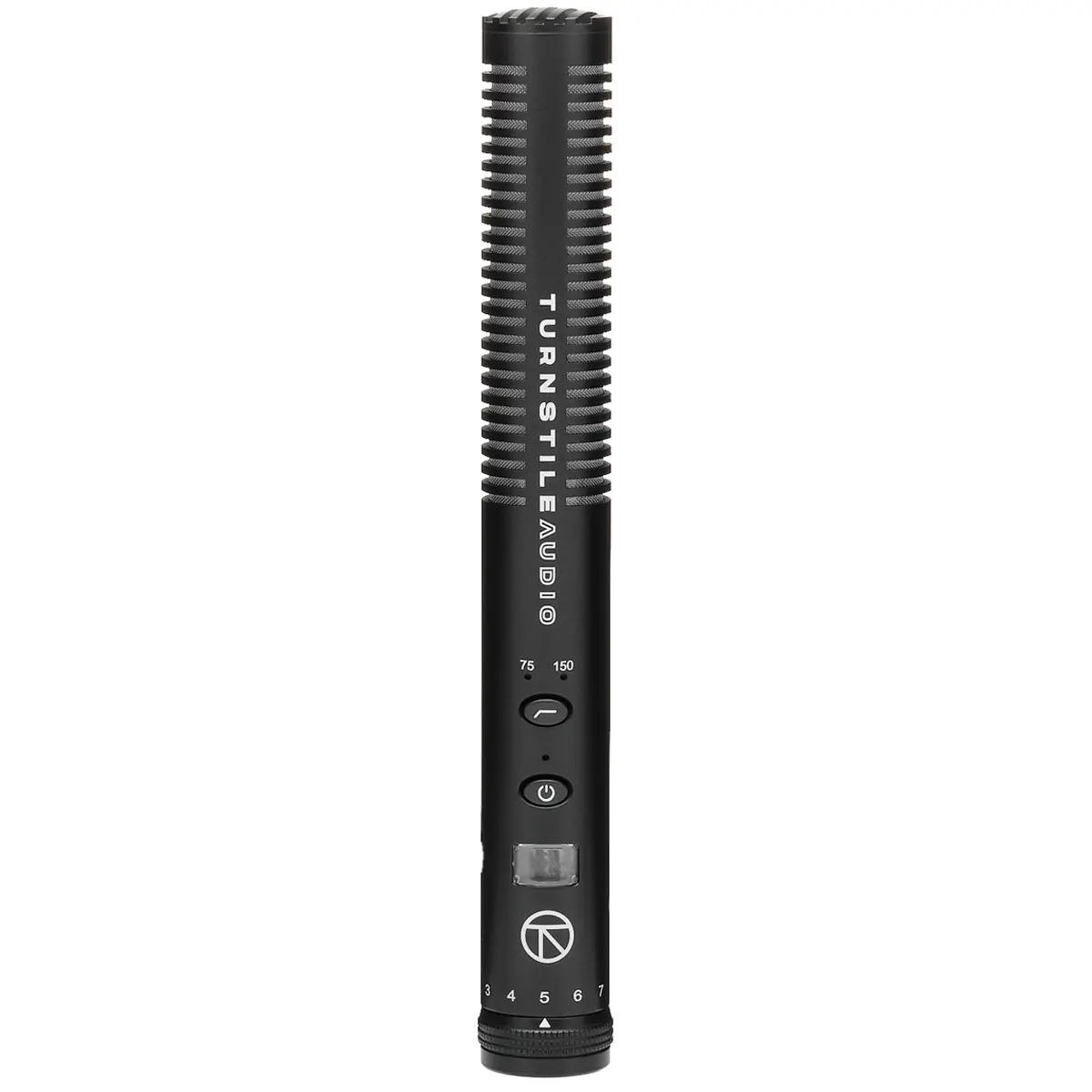 TASC700 Series Supercardioid Condenser Shotgun Microphone - Turnstile Audio Station, Lightning-USB Plug, Rechargeable, Portable Mobile Recording Mic with Mount for Noise Reduction on Android Devices