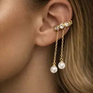 Glow Drop Ear Cuff