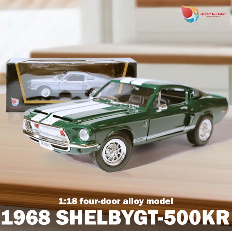 1968 Ford Shelby Cobra GT-500KR 1:18 Scale Diecast Model by Lucky