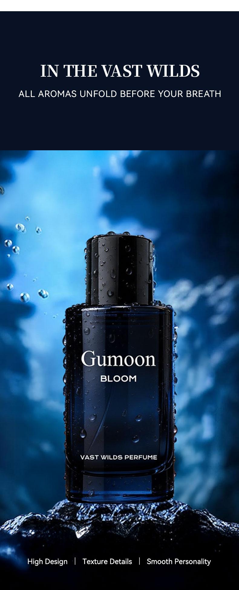 Gumoon "Wilderness" 50ml (Unisex) | EDP — A blend of bergamot, lavender, and pepper, presenting a complex woody aroma | A long-lasting, intense wilderness scent suitable for both men and women | An exquisite choice for premium gifting.