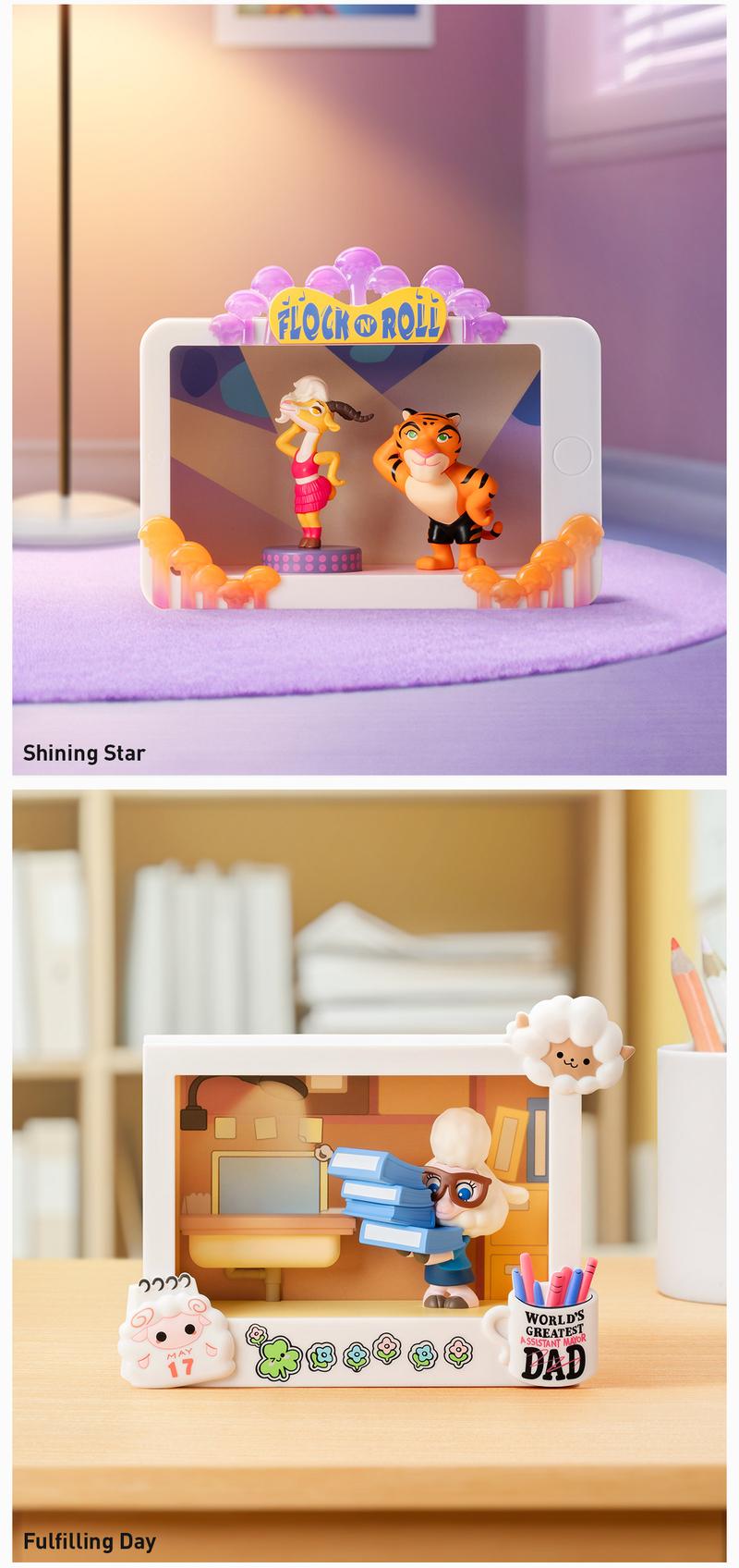 POP MART Zootopia Highlight Moment Series Scene Sets