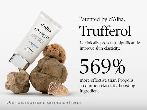 [OFFICIAL d'Alba] Waterfull UV Essence Sunscreen - Lightweight SPF 50+ PA++++ Vegan Sun Care & Facial Moisturizer (1.69 fl oz) Moisture Skincare