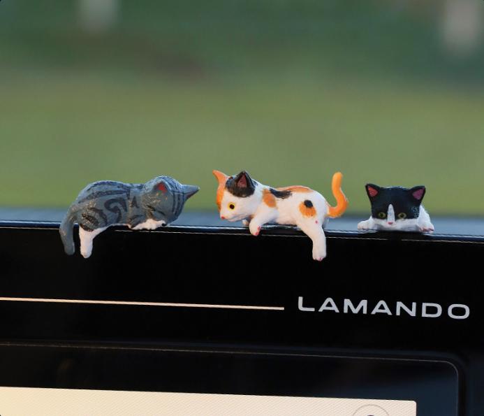 Valentine’s Day Gifts –MUNBYN Mini Cat Desk Figurines - Set of 5 Resin Multi- Pose Kitty Ornaments, Cute Cartoon-Style Desk Companions for Workspace Decor, Perfect for Home Offices and Cubicles, a Playful and Charming Desktop Decoration Set Valentine’s Day Gifts –MUNBYN Mini Cat Desk Figurines - Set of 5 Resin Multi- Pose Kitty Ornaments, Cute Cartoon-Style Desk Companions for Workspace Decor, Perfect for Home Offices and Cubicles, a Playful and Charming Desktop Decoration Set