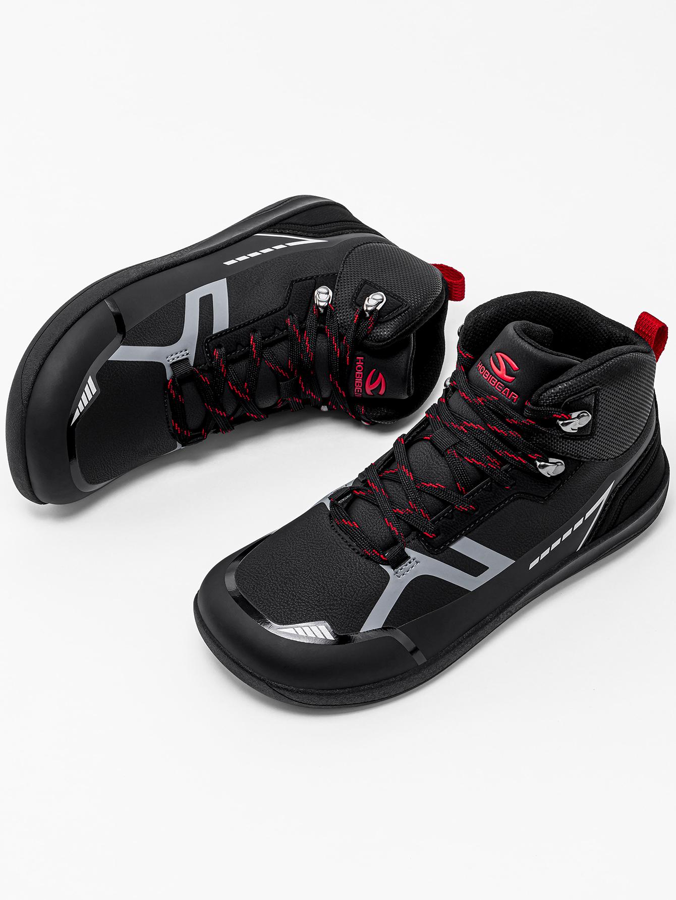 HOBIBEAR Spring/Autumn New Wide-Toe Casual Shoes Unisex Mid-Top Sneakers Walking Shoes