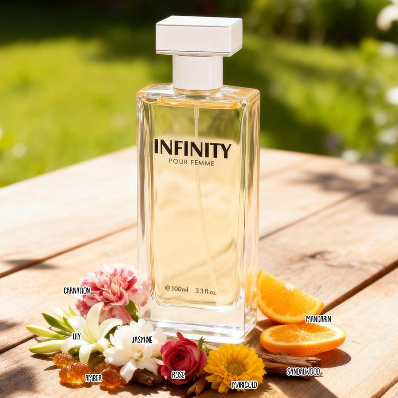 Infinity Pour Femme 100ml 3.3fl.oz. Fragrance for Women Eau de Parfum