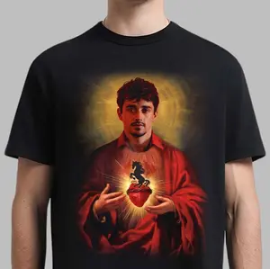 Charles Leclerc Jesus Unisex T-shirt HY58