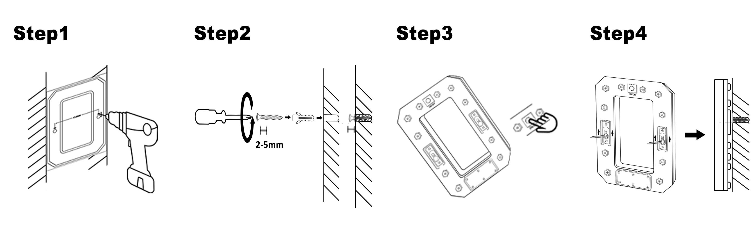 Solar Lighted House Numbers 9 Inch or 5 inch Waterproof LED Address Signs for Outside Modern House Numbers with Large Personalization Options,Decorate your door number, DIY personalisation.Modern Farmhouse Illuminated Sign Light Two Size Options