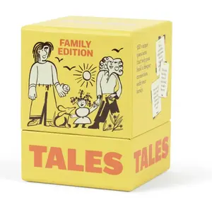 TALES Family Edition -150 Conversation Cards forFamily Games, Dinners, and Gatherings -Perfectfor Adults Teens and Kids -Prompts forMeaningful Connections