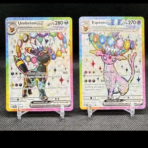 Pokémon TCG: Umbreon Ex #176 & Espeon Ex #175 promos