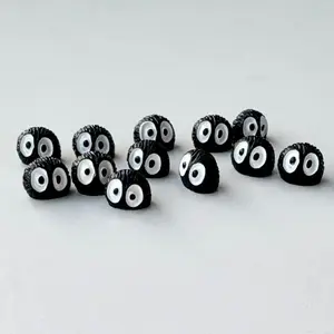 12PCS Anime Resin Soot Figures desk accessory Decorative Figurines Office Home Decor