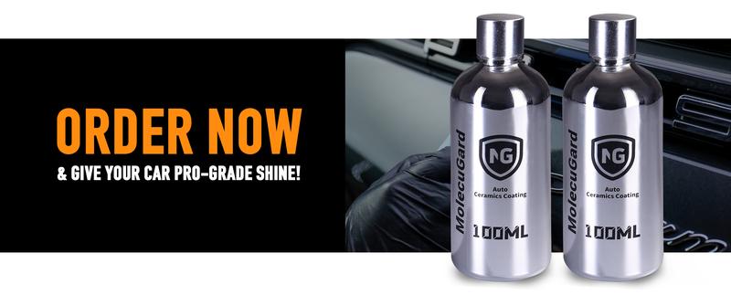 MolecuGard Instant Scratch Repair Ceramic Coating - Restores Cars, Furniture & Instruments. Removes Scratches, Swirls & Oxidation. High Gloss Shine Multi-Surface Protection.
