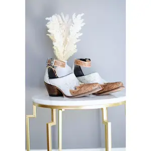 Zora Canyon Hair-On Hide Mules