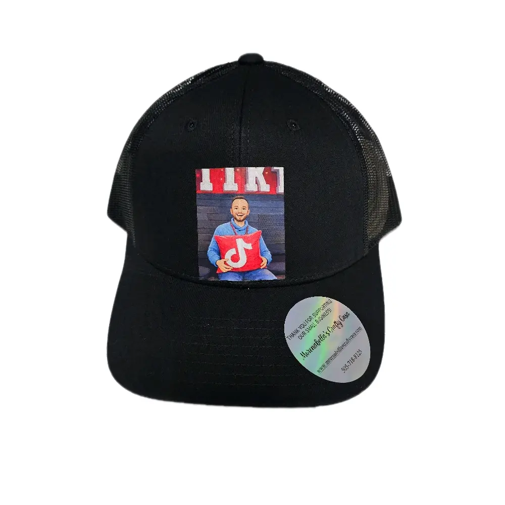 Official JonnyVibes TikTok HQ Pillow Trucker Hat | DTF Patch Snapback | Creator Merch | Fan Cap
