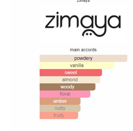 Afnan Zimaya Zukhruf Pink Eau de Parfum Spray for Women - Liquid Fragrance with Nutty, Amber, Almond, Sweet and Powdery Vanilla Scen, 3.4 fl.oz Bottle