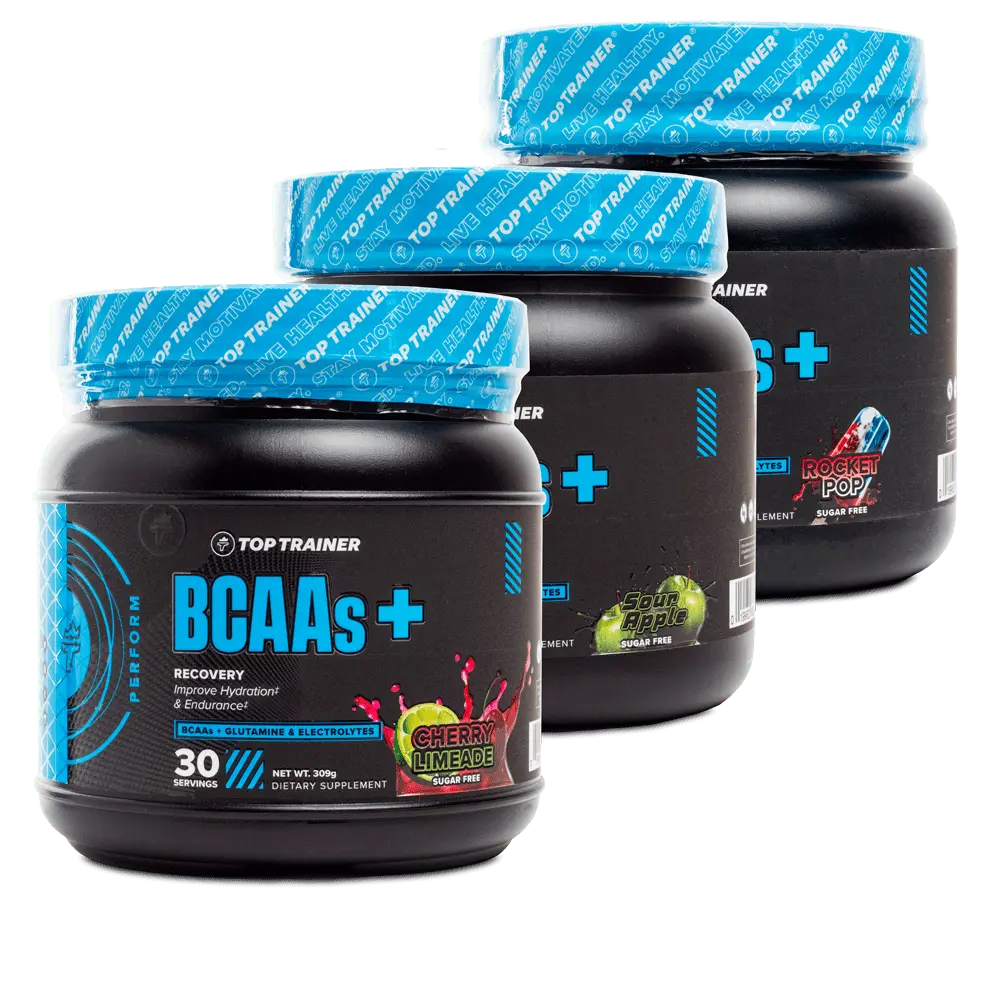 Top Trainer BCAAs Plus Amino Acid Powder, 30 Servings