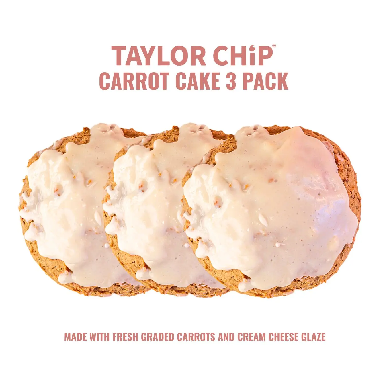 Seasonal Carrot Cake - 3 Pack