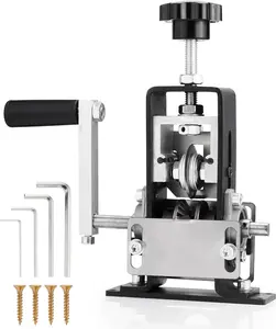 Manual Wire Stripping Machine Gauge Wire 0.06-1 inches,Scrapping Copper Wire Peeler Machine,Drill Powered Hand Crank Wire Stripper Tool for Scrap Copper Recycling