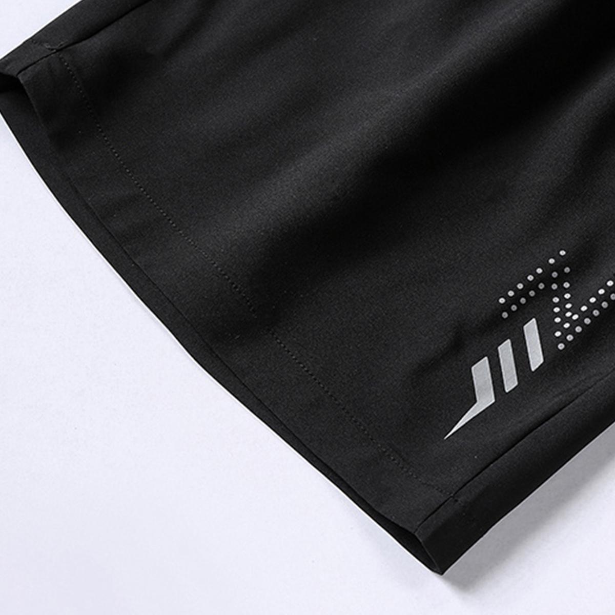 5 Piece Men's Multi - Color Drawstring Waist Shorts - Summer Loose Casual Elastic Waist with Pockets. Lightweight Breathable Fabric, Ideal for Daily Wear, Beach & Outdoor Activities. Stylish Solid Color Shorts for Men Menswear Menswear Day