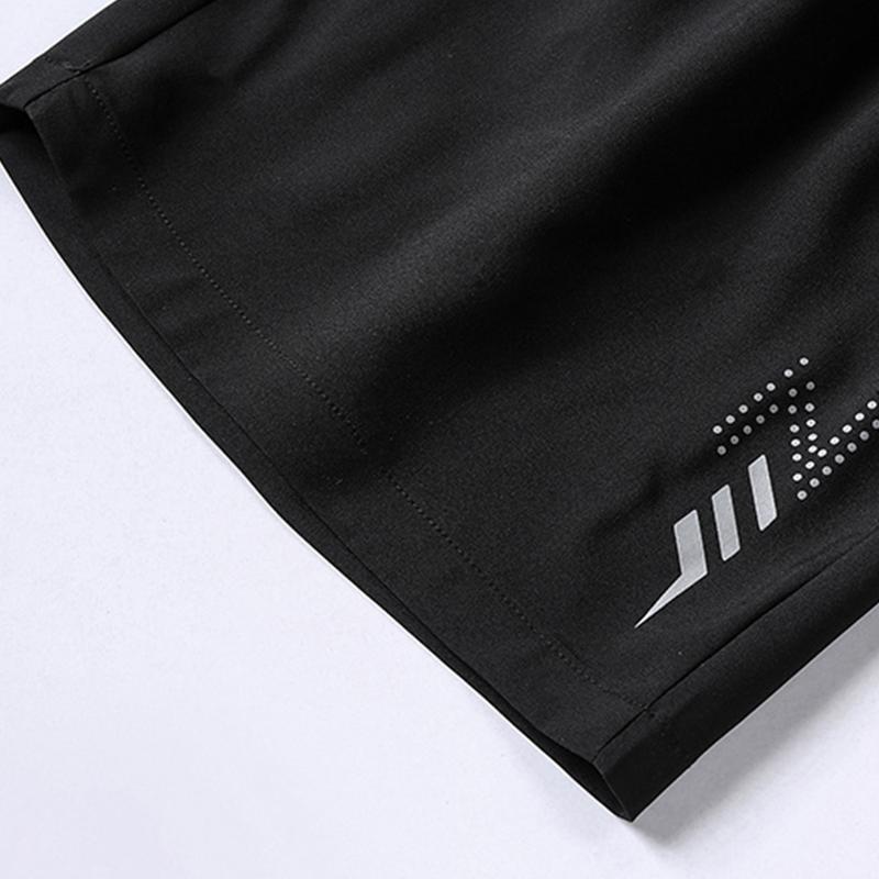 Men's Multi-Color Sports Shorts - Summer Loose Casual Stretch Waistband Pocket Quick-Dry Knee-Length ShortsLightweight breathable fabric, perfect for everyday workouts, beach, and outdoor activities.