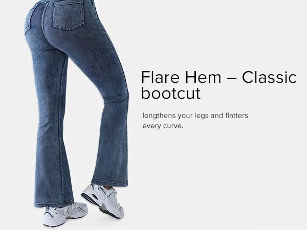 BRXL High Waisted Bootcut Flare Denim Jeans for Women - Crossover Waist & Illusion Pocket Design with Functional Back Pockets & Comfort Stretch Fabric#TikTokMadeMeBuyIt#Streetwear #outdoorfun-1 BRXL High Waisted Bootcut Flare Denim Jeans for Women - Crossover Waist & Illusion Pocket Design with Functional Back Pockets & Comfort Stretch Fabric#TikTokMadeMeBuyIt#Streetwear #outdoorfun-1