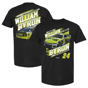 William Byron #24 Raptor Shirt 2026, Hendrick Motorsports NASCAR Cup Series Neon Yellow Chevy Camaro Graphic Tee, Soft Cotton Blend, Unisex Fit for Fans, Perfect Gift for NASCAR & Byron Supporters