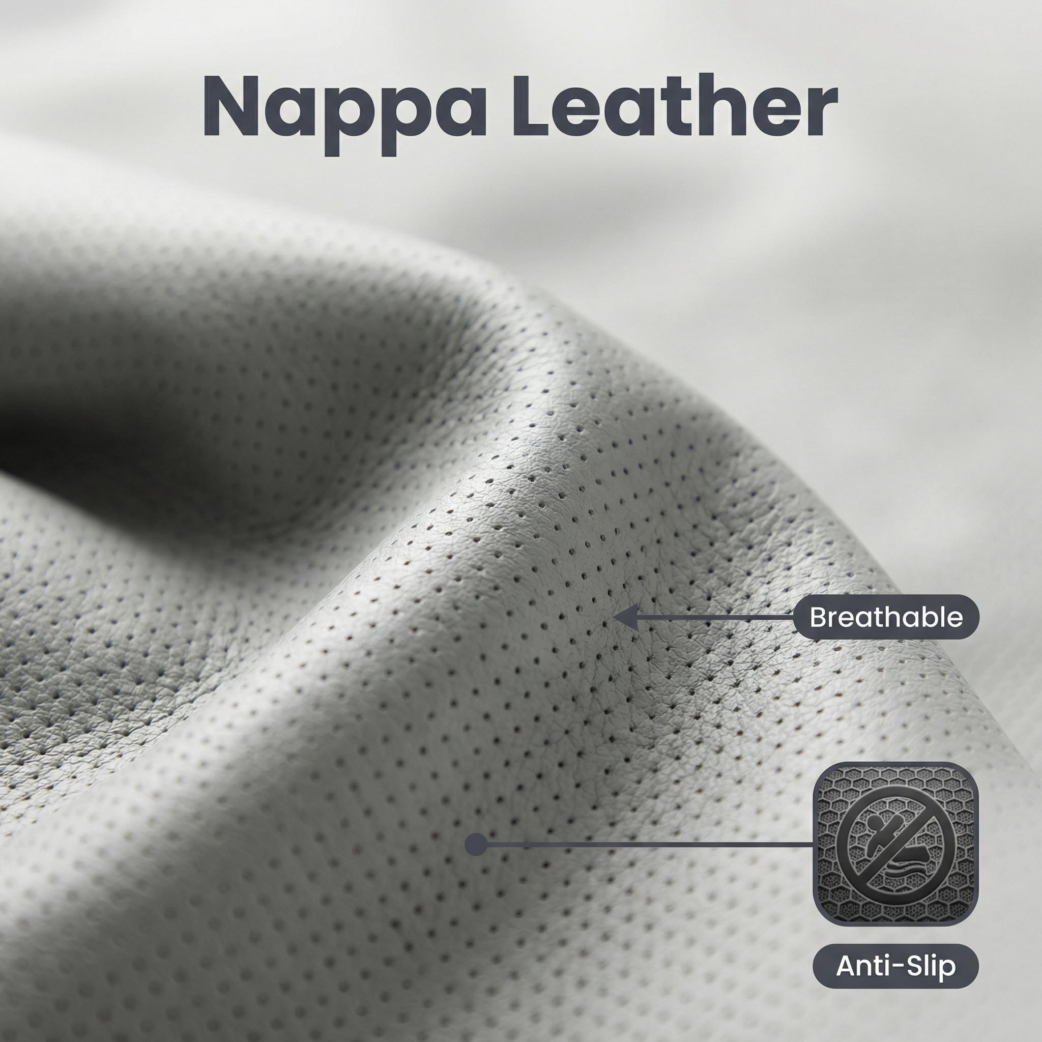 1 Piece For Chevrolet Car Front Seat Cover Protector Waterproof Breathable Five Layer Napa Leather Sit Cushion Pad Mat with Storage Bag Comfortable, Ergonomic Dual Support for Waist & Legs, Universal Fit for Car Sedans SUVs Pickups Trucks 1 Piece For Chevrolet Car Front Seat Cover Protector Waterproof Breathable Five Layer Napa Leather Sit Cushion Pad Mat with Storage Bag Comfortable, Ergonomic Dual Support for Waist & Legs, Universal Fit for Car Sedans SUVs Pickups Trucks