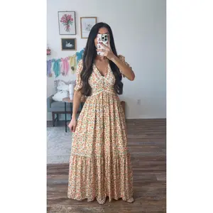 Sunny Orchard Maxi Dress