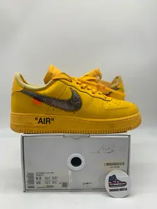 Nike Air Force 1 Low Off-White ICA University Gold