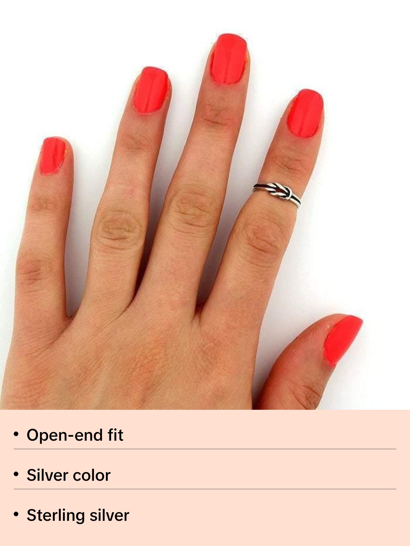 Love Knot Knuckle Ring