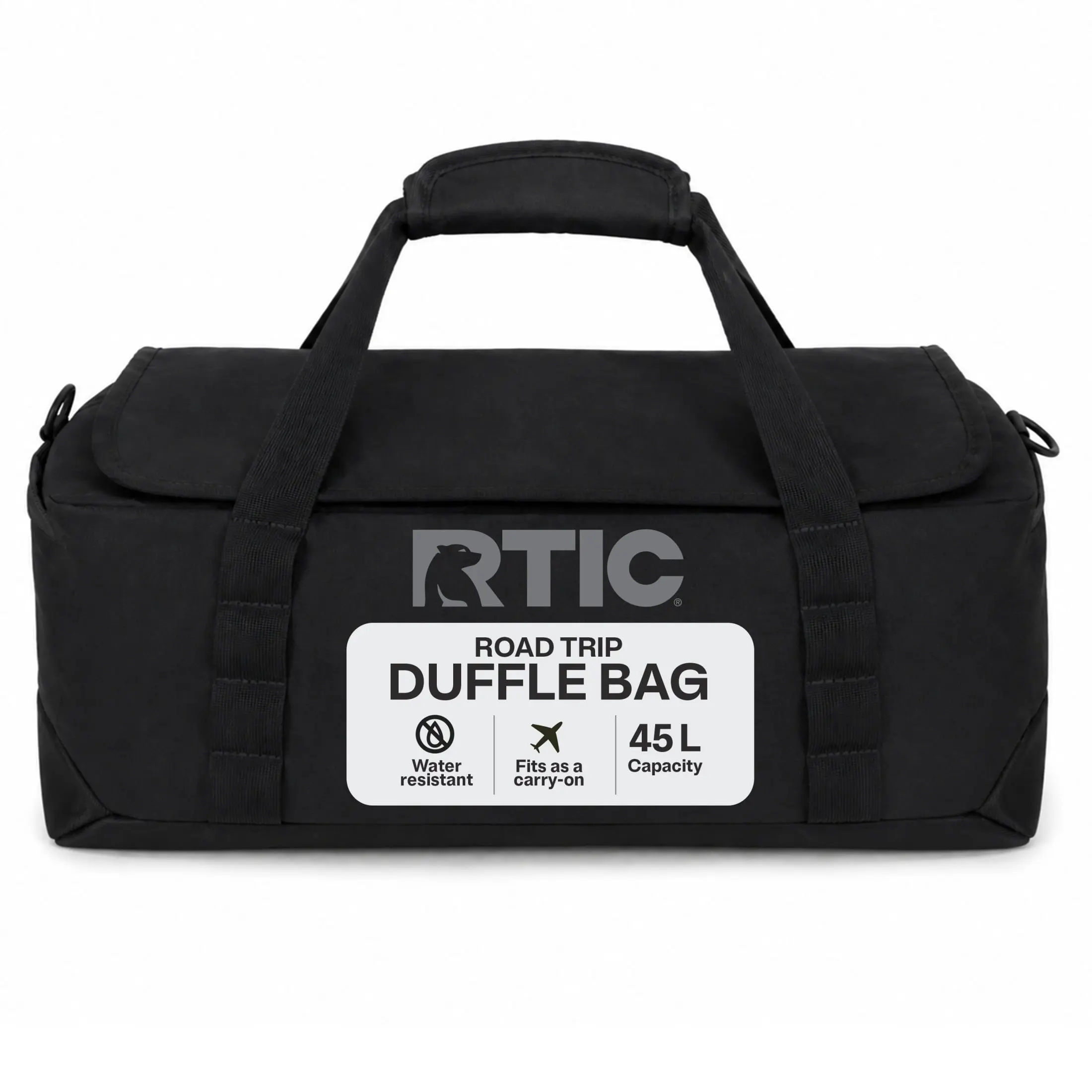 RTIC Outdoors Road Trip Duffel Bag Medium - Black