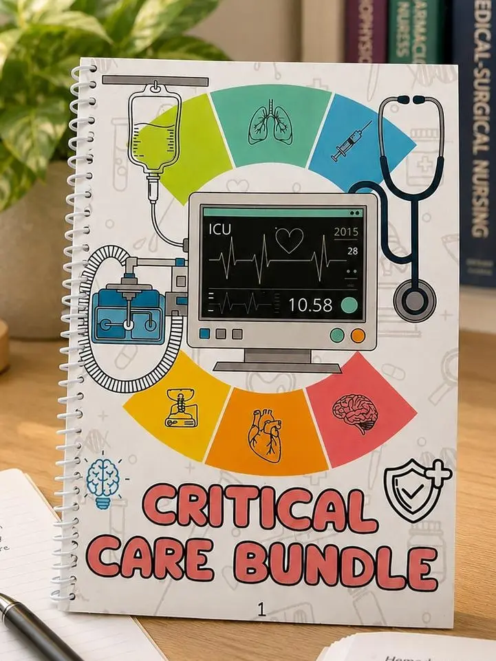 Critical Care Nursing Essentials – ICU Study & Clinical Reference Guide
