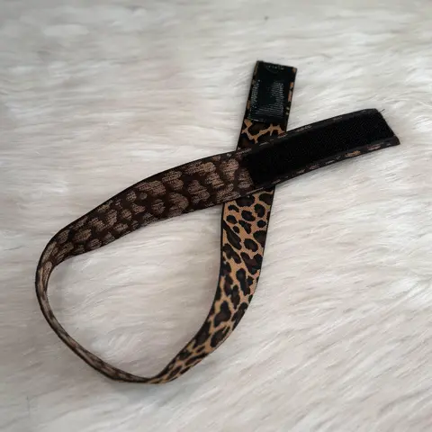 Rina Hair Leopard Print Elastic Band for Hair Wig Bands For Keeping Wigs In Place Edge Wrap To Lay 1 Pcs