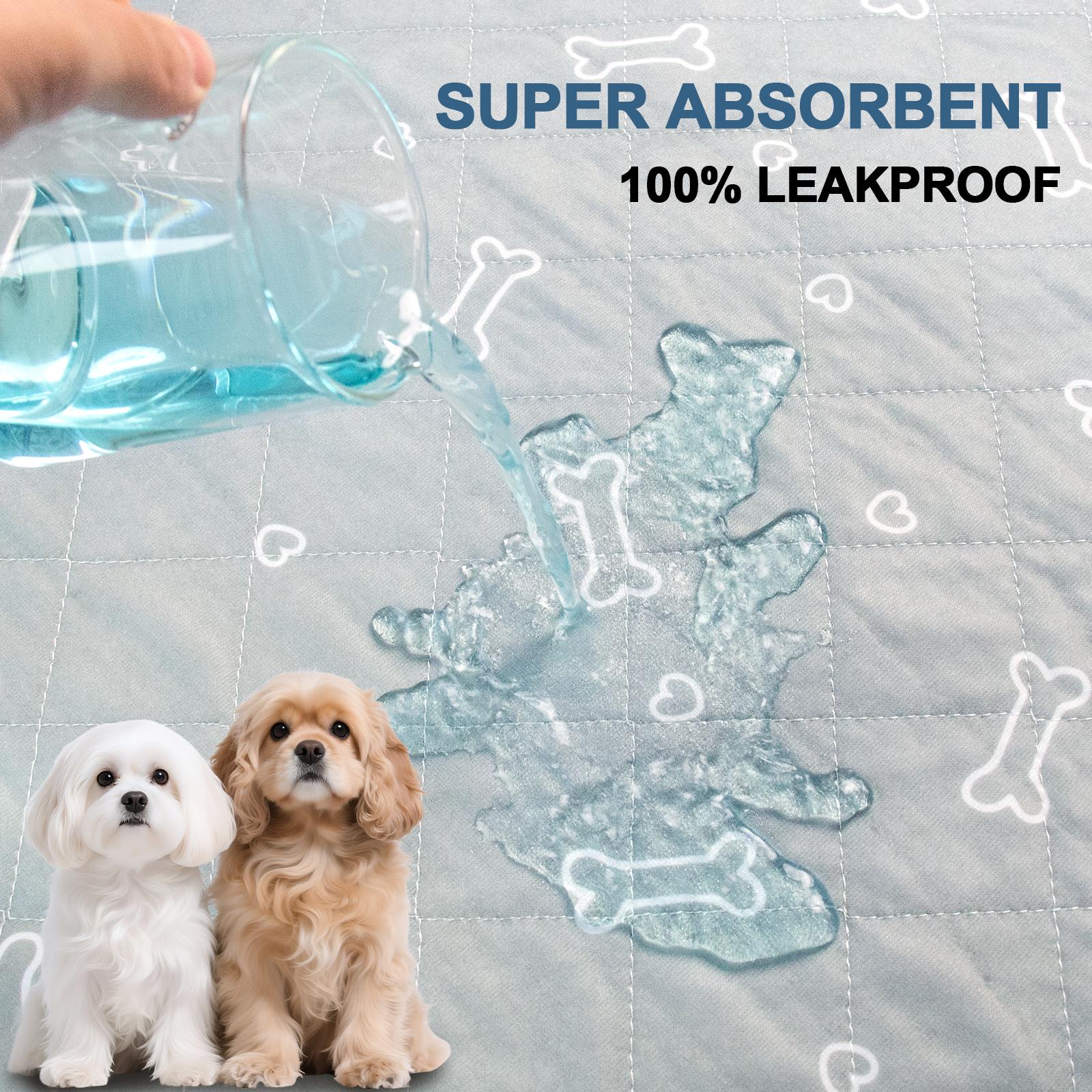 2PCs Washable Pee Pads for Dogs - Super Absorbent Waterproof Reusable Puppy Pads Training Mats with Anti-Slip Bottom for Potty, Crate, Kennel, Playpen, Bed & Sofa, Pet Supplies #TiktokShopSpringGlowUp 2PCs Washable Pee Pads for Dogs - Super Absorbent Waterproof Reusable Puppy Pads Training Mats with Anti-Slip Bottom for Potty, Crate, Kennel, Playpen, Bed & Sofa, Pet Supplies #TiktokShopSpringGlowUp