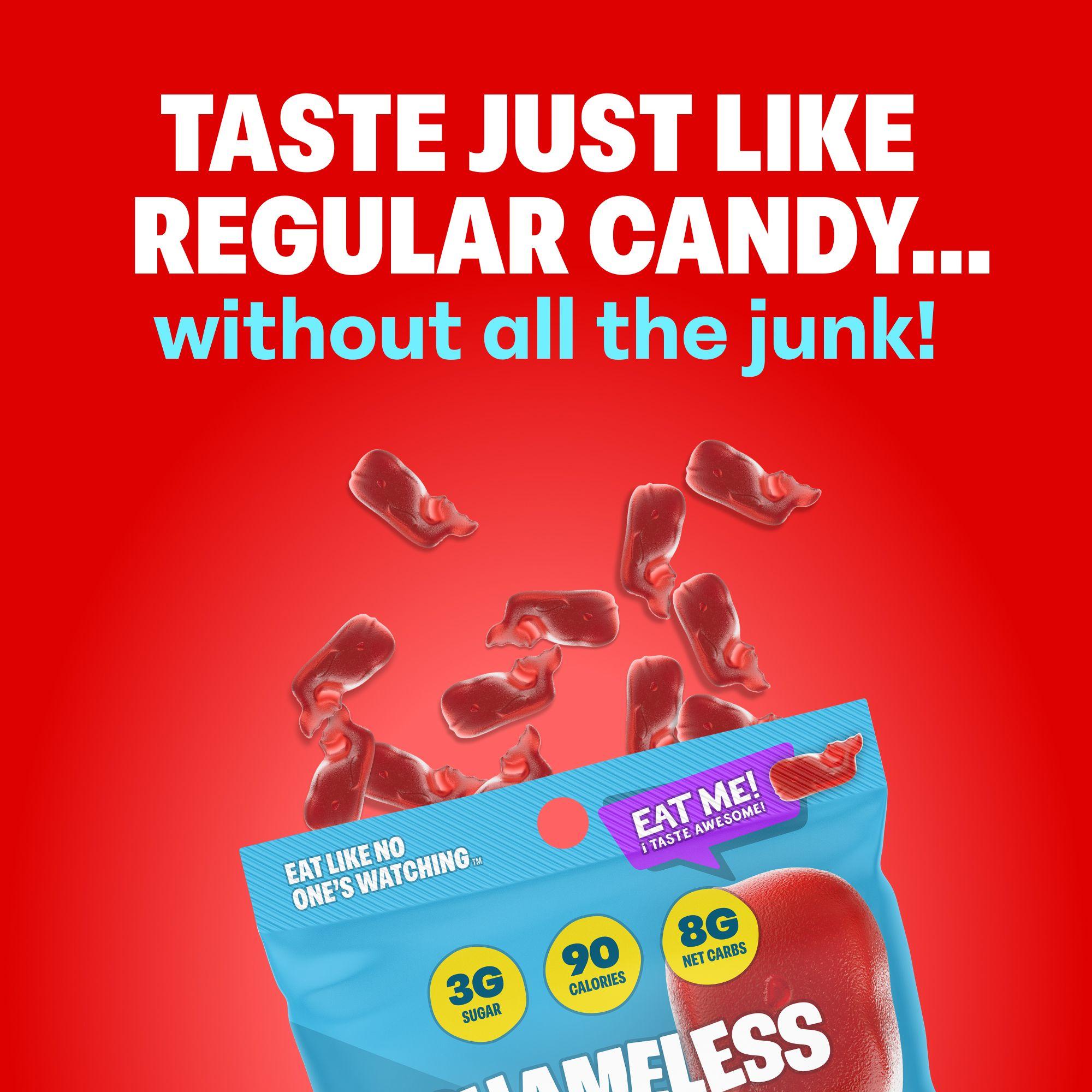 Wunderlicious Whales - Gummy - Snack Candy, Six Bags Per Box Sugar Fruit Bonbon Sweet