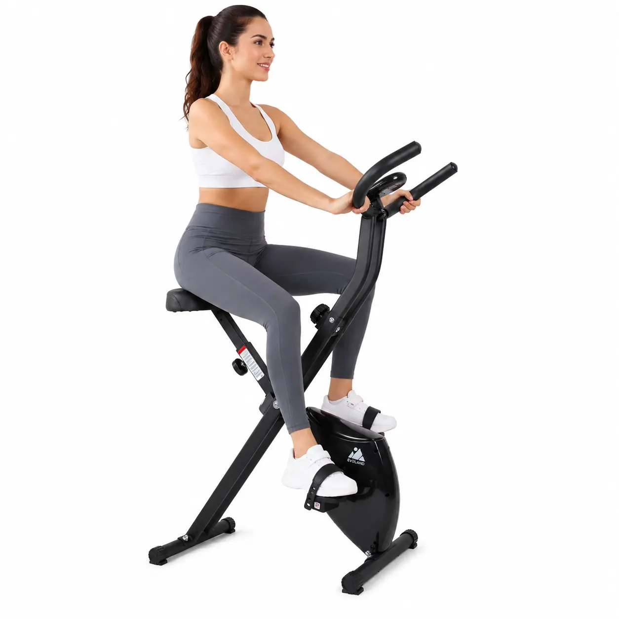 Fitness Bike - Adjustable Resistance Exercise Bike for Home Workouts, Compact Design, Durable Build, Ideal for Cardiovascular Training