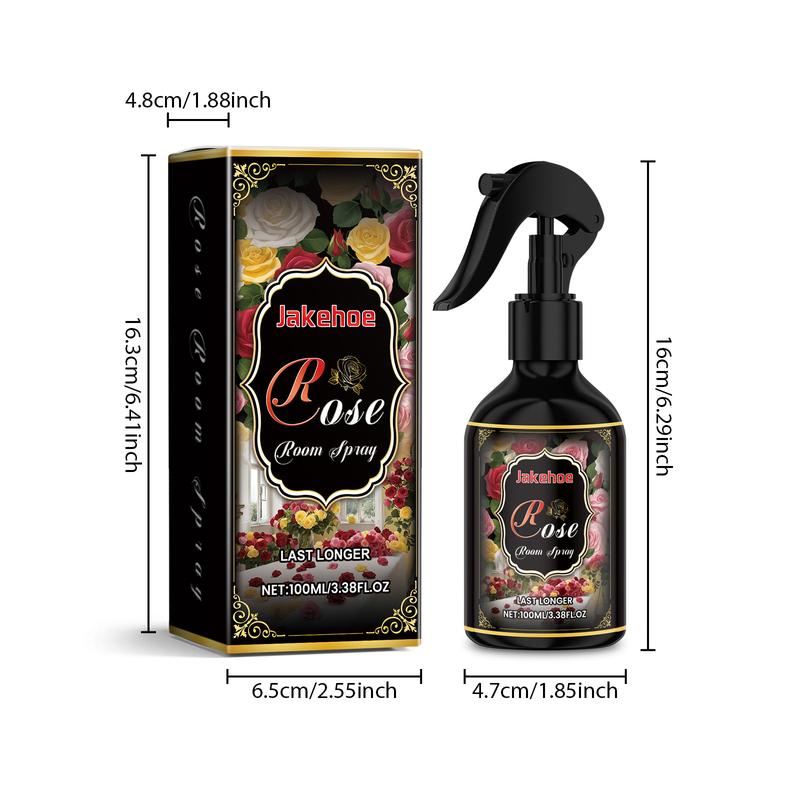 Jakehoe Rose-scented Room Spray: Long-lasting fragrance room spray and air freshener for bedrooms Perfume Infused Pheromone fresh citrus scent