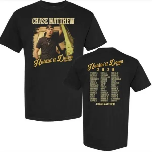 Chase Mattheww Two Sides Tour 2026 Vintage Shirt, Country Music Shirt, Country Cowboy Shirt, Casual Clothing