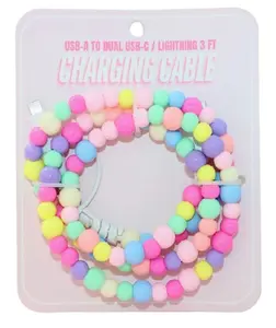 Beaded Charging Cable