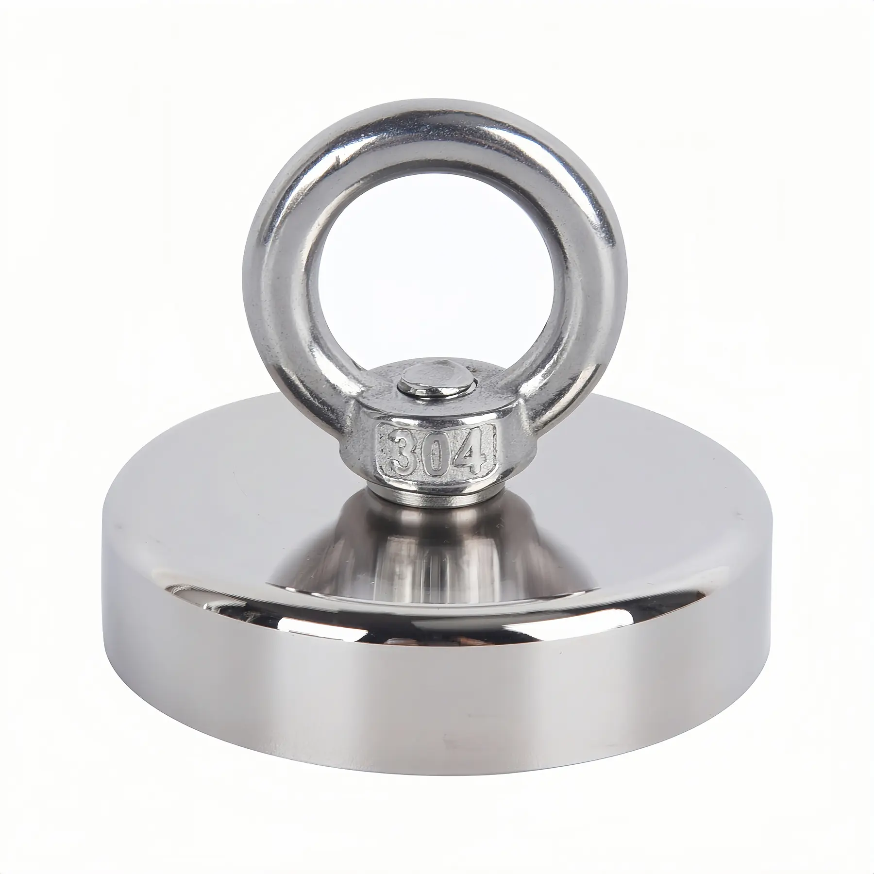 Neodymium Fishing Magnets - Strong Holding Rare Earth Powerful Magnets for River Retrieving, Magnetic Fishing - 1.88 in (48 mm), 2.36 in (60 mm), Neodymium Magnets Strong Holding, Powerful Magnet